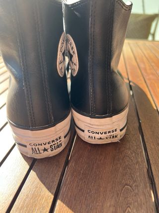 Converse All Star Piel Mujer Talla 38