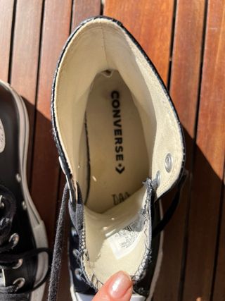 Converse All Star Piel Mujer Talla 38