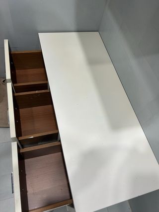 Mueble cajonera blanco 3 cajones