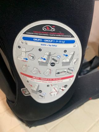 Silla de coche Vivitta Grupo 1