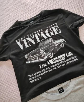 Lote 3 Camisetas Gráfica Vintage