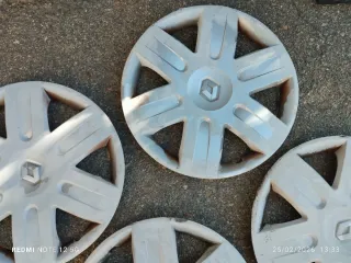 4 Tapacubos Renault Megane II 15