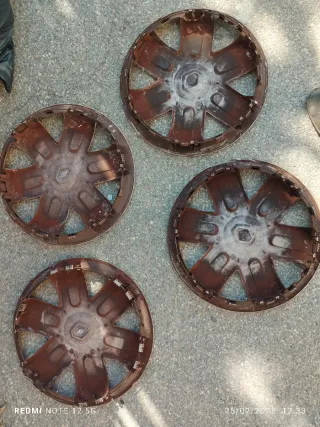 4 Tapacubos Renault Megane II 15