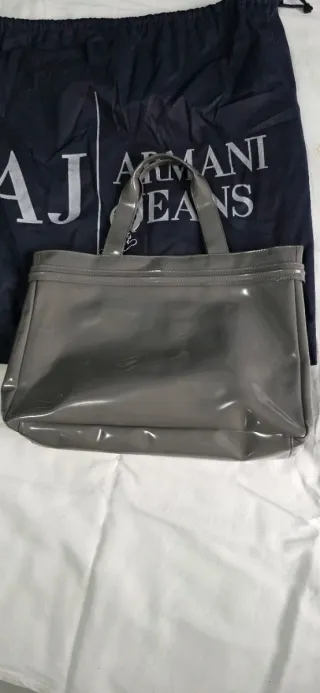 Borsa Armani Jeans Grigia Donna