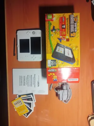 Nintendo 2DS Blanca Edición Super Mario Bros 2