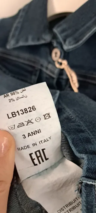 Giubbino Jeans Laura Biagiotti Dolls nuovo