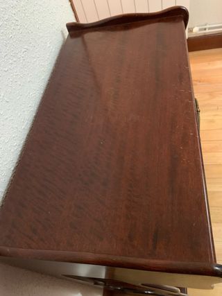 Mesita auxiliar madera con cajón