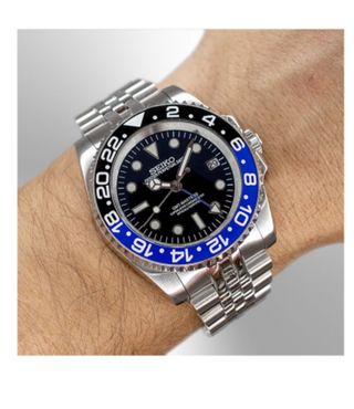SEIKO CUSTOM GMT II BATMAN