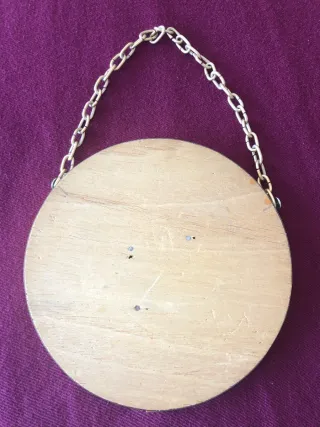 Figura Virgen madera tallada (Reliquia religiosa)