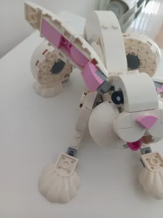 Conejo Lego Blanco