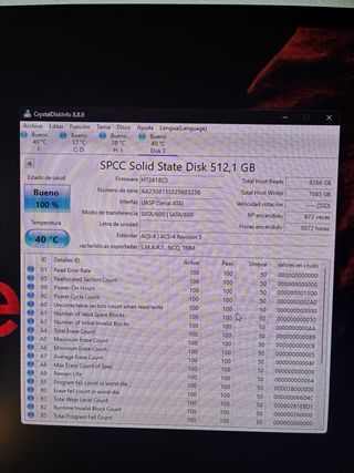 Disco SSD SP A55 512GB