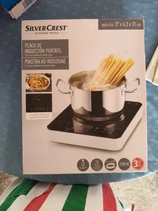 Placa Inducción Portátil SilverCrest 2200W