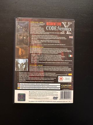 Resident Evil Code Veronica X - PS2 - Completo