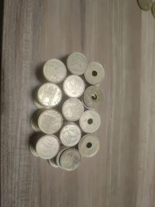 Lote de monedas de pesetas