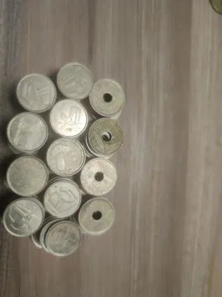 Lote de monedas de pesetas