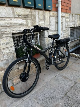 Bicicleta eléctrica doble suspensión