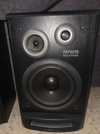 Altavoces Aiwa Negros