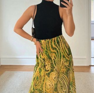 Falda Carlotta Estampada Tul Talla XXL