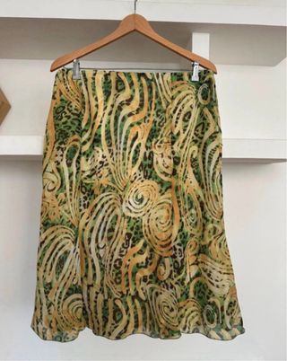 Falda Carlotta Estampada Tul Talla XXL