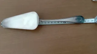 Paletta torta vintage argentata 1000