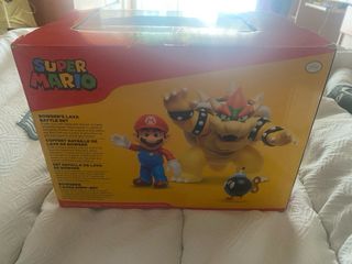 Figura Super Mario Bowser's Lava Battle Set of