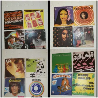 Lote 139 Vinilos Singles Precio negociable