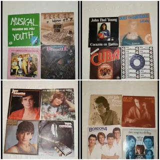 Lote 139 Vinilos Singles Precio negociable