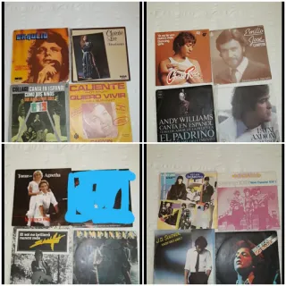 Lote 139 Vinilos Singles Precio negociable