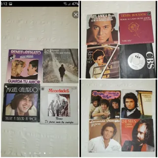 Lote 139 Vinilos Singles Precio negociable