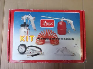 Kit Pistolas Aire Comprimido Pintuc