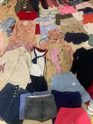 LOTE ROPA NIÑA 13/14 ,XS,32/34 BUENAS MARCAS