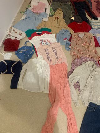 LOTE ROPA NIÑA 13/14 ,XS,32/34 BUENAS MARCAS