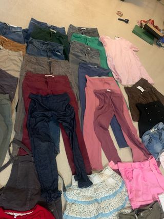 LOTE ROPA NIÑA 13/14 ,XS,32/34 BUENAS MARCAS