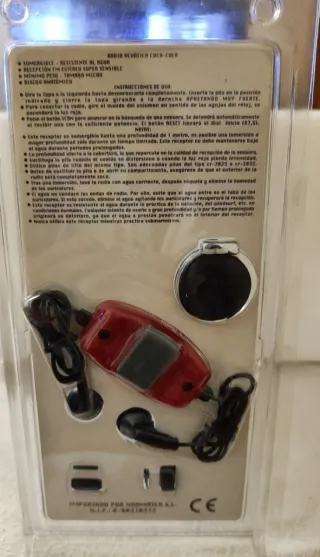 Radio acuática promoción/publicidad CocaCola