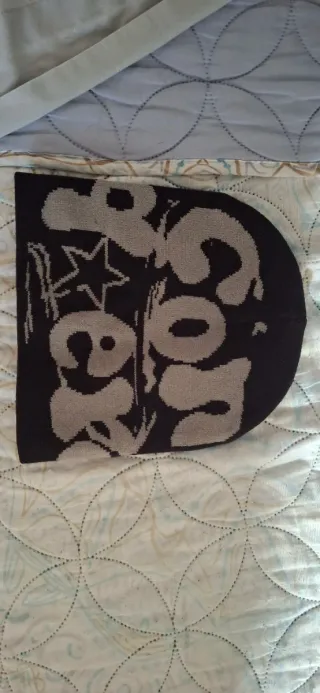 Gorro Converse Negro y Gris Nuevo