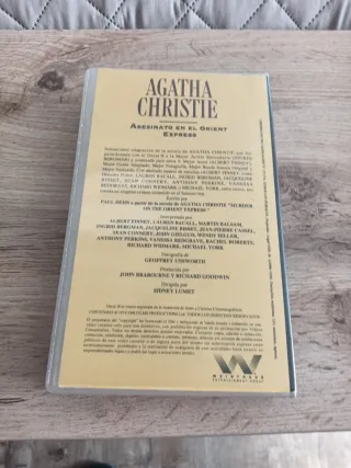 Asesinato en el Orient Express VHS