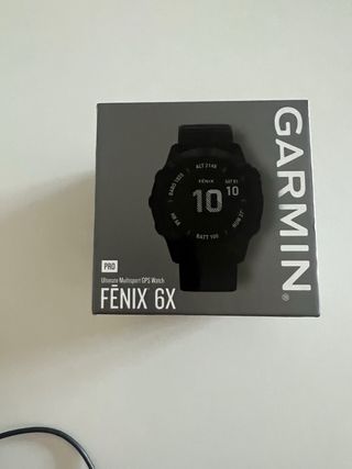 Reloj Garmin Fenix 6X Pro Negro