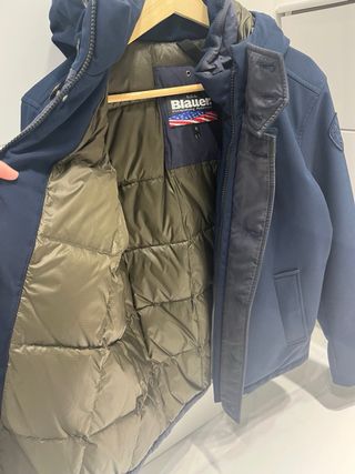 Chaqueta Blauer Hombre Azul Marino