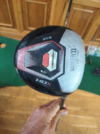 Driver Wilson 10.5° vara grafito mens flex Funda