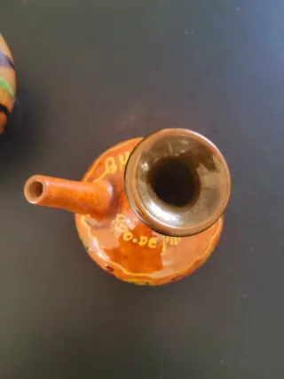 2 Botijos de cerámica para coleccionistas