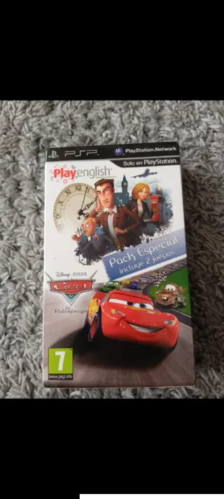 Pack 2 Juegos PSP Cars + Play English