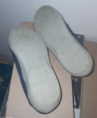 Manoletinas Deity Azul Talla 38