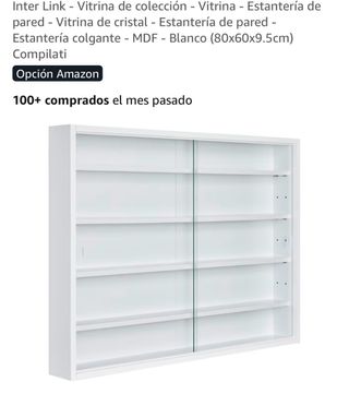 Vitrina expositora coleccionista