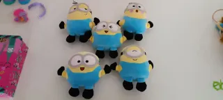 Pack 5 Peluches Minions