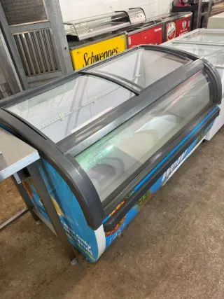 Congelador vitrina expositora