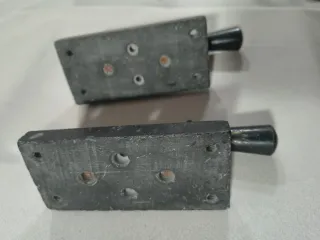 Pareja Interruptores Guillotina Base Pizarra