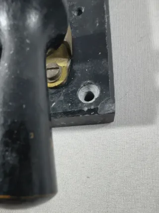 Pareja Interruptores Guillotina Base Pizarra