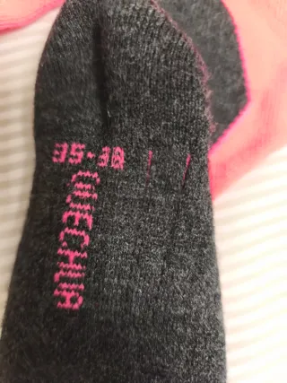 Calcetines esquí mujer Decathlon talla 35/38