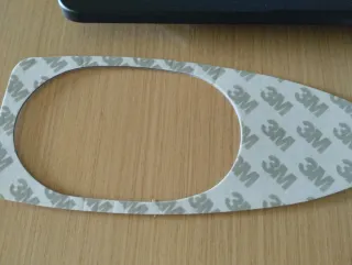 Barbatana Tubarão Carro Prata