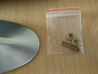 Barbatana Tubarão Carro Prata